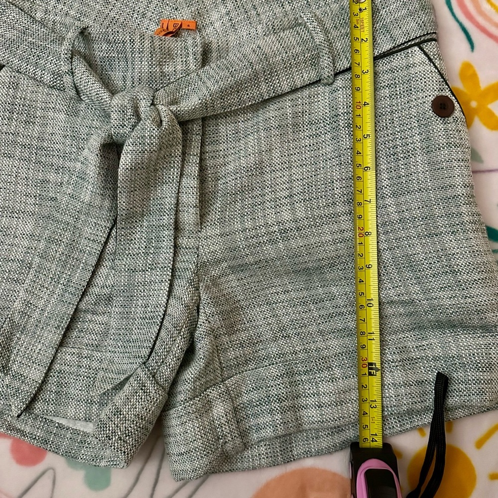 BCBGeneration High Waist Gray Tweed‎ Shorts - Picture 7 of 7